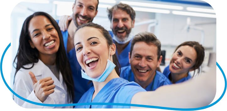 Smiling-dental-team